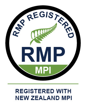RMP registered with New Zealand MPI